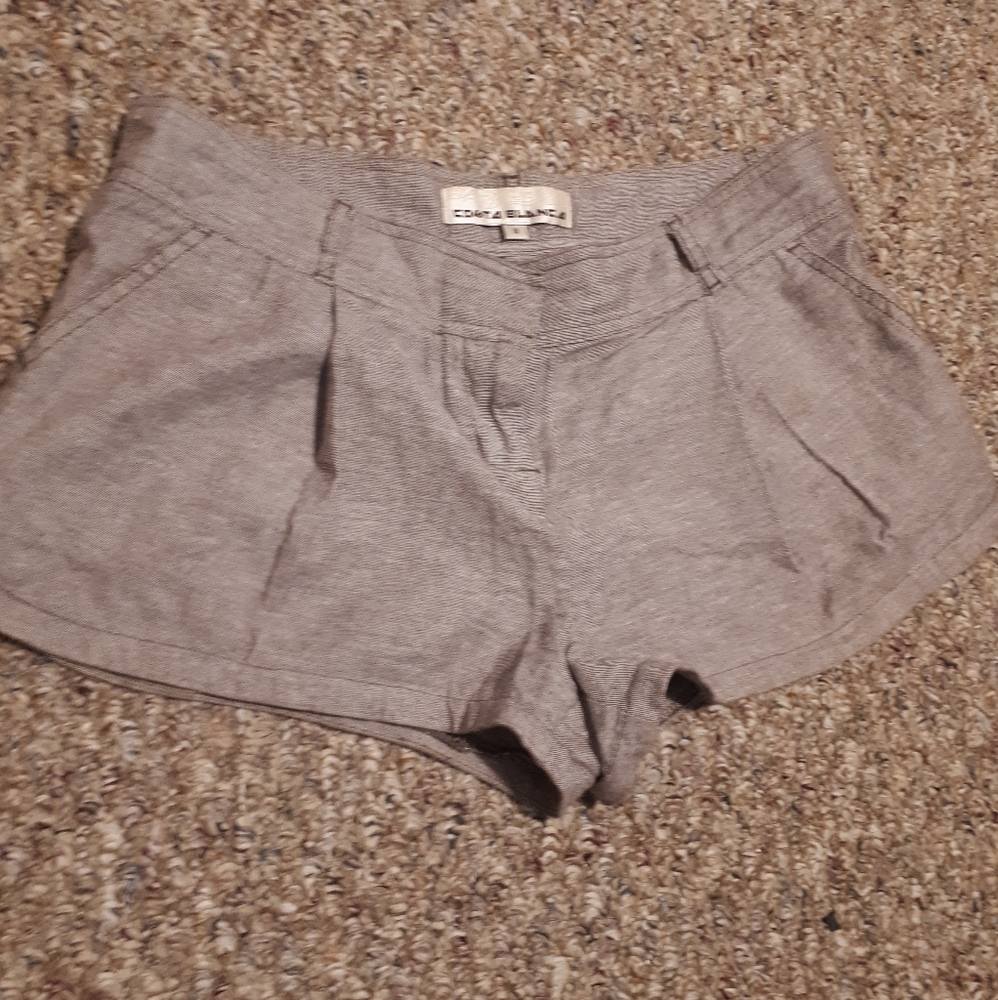 Grey fancy shorts
